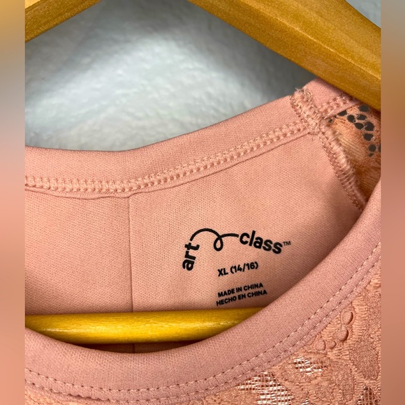 Art class dress lace long sleeve floral - Picture 3 of 3